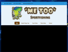 Tablet Screenshot of metoocharters.com